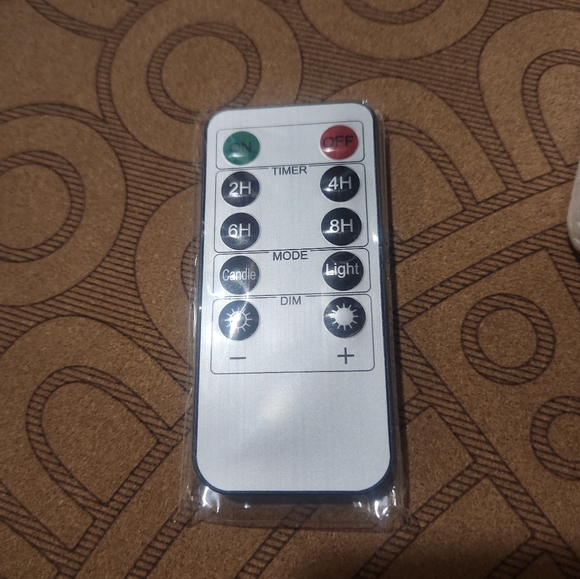 Christmas Red Buffalo Plaid Glass Flameless LED Candles W Remote Eywamage Set - Picture 11 of 12